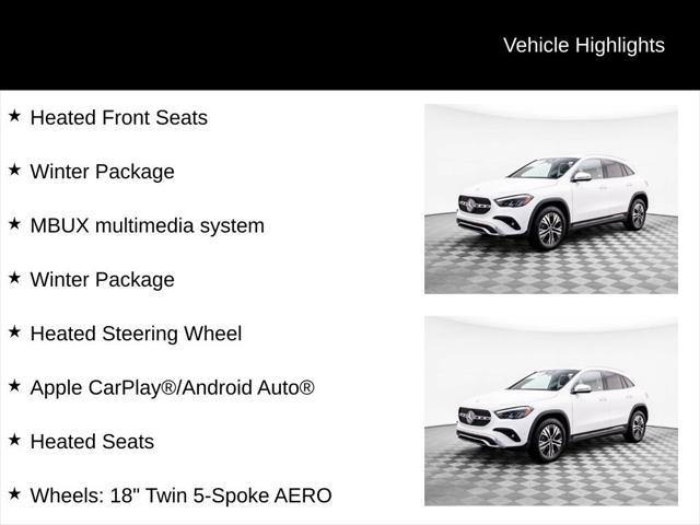 used 2025 Mercedes-Benz GLA 250 car, priced at $42,500