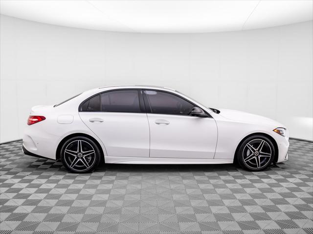 used 2022 Mercedes-Benz C-Class car, priced at $37,000