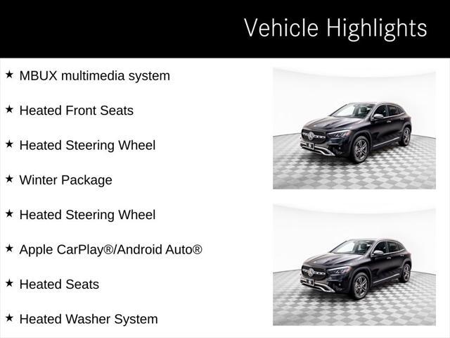 used 2025 Mercedes-Benz GLA 250 car, priced at $41,250
