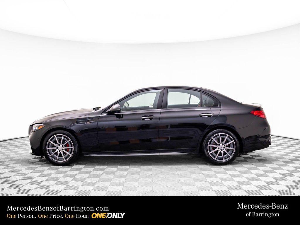 new 2025 Mercedes-Benz AMG C 43 car, priced at $68,807