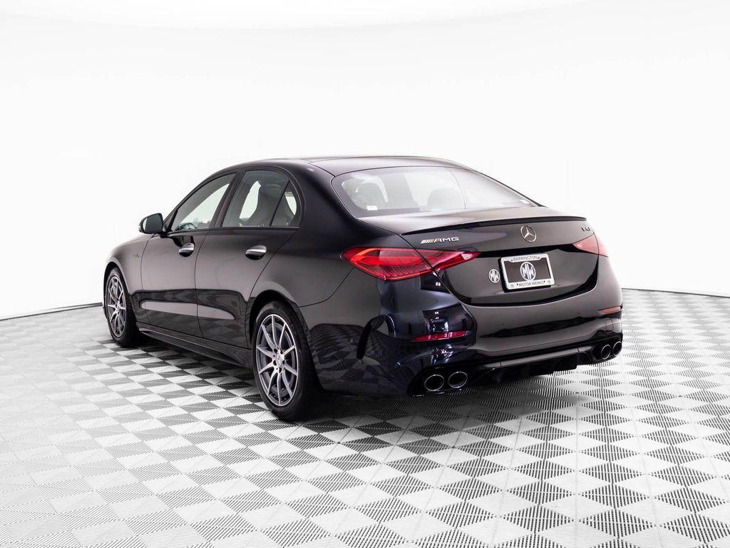 new 2025 Mercedes-Benz AMG C 43 car, priced at $68,807