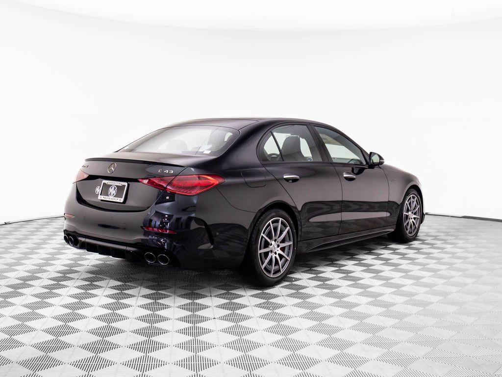 new 2025 Mercedes-Benz AMG C 43 car, priced at $68,807