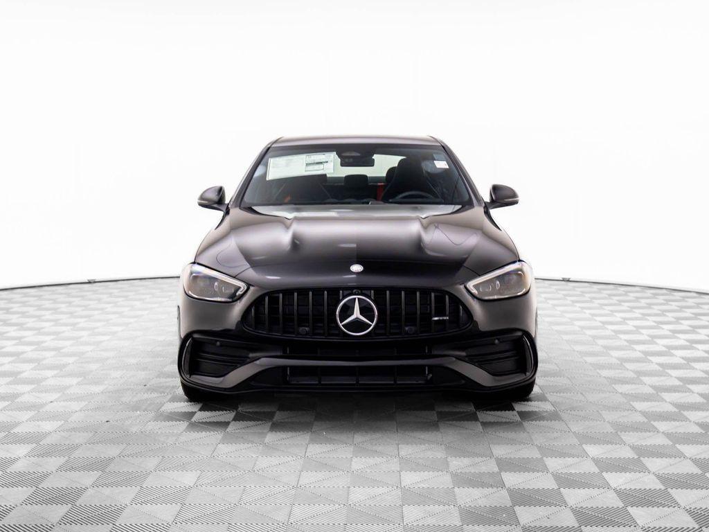 new 2025 Mercedes-Benz AMG C 43 car, priced at $68,807