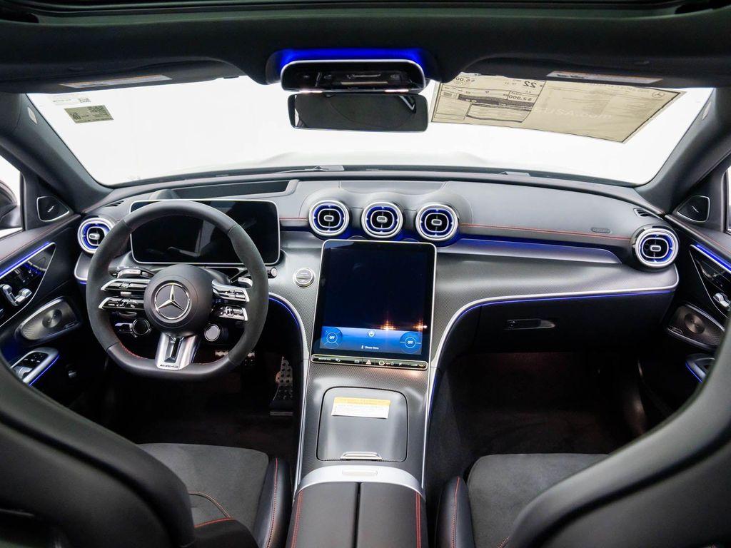 new 2025 Mercedes-Benz AMG C 43 car, priced at $68,807