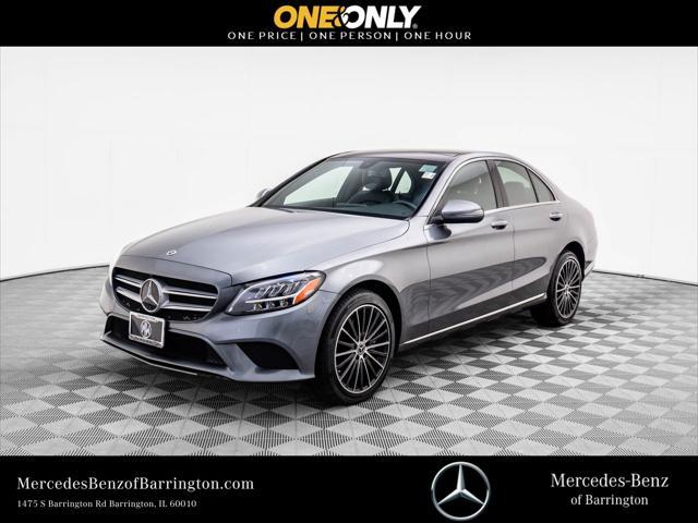 used 2021 Mercedes-Benz C-Class car, priced at $29,000