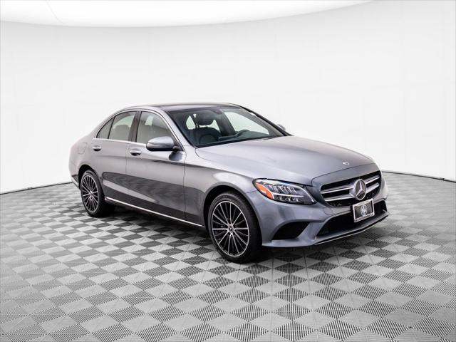 used 2021 Mercedes-Benz C-Class car, priced at $29,000