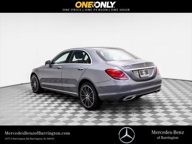 used 2021 Mercedes-Benz C-Class car, priced at $29,000