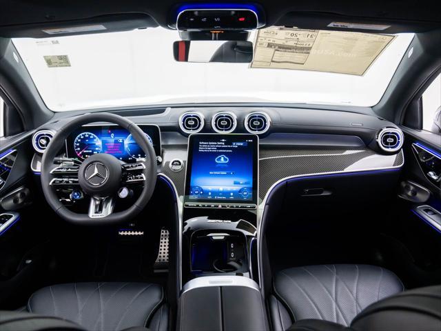 new 2025 Mercedes-Benz AMG GLC 63 car, priced at $103,910