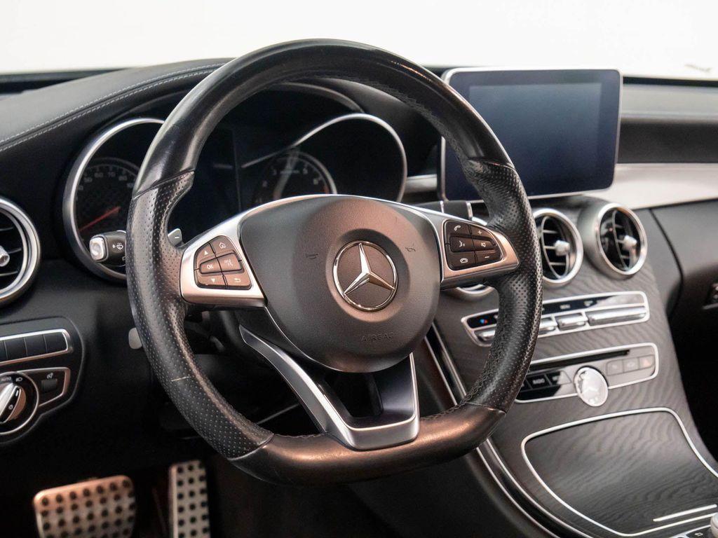 used 2017 Mercedes-Benz AMG C 43 car, priced at $27,780