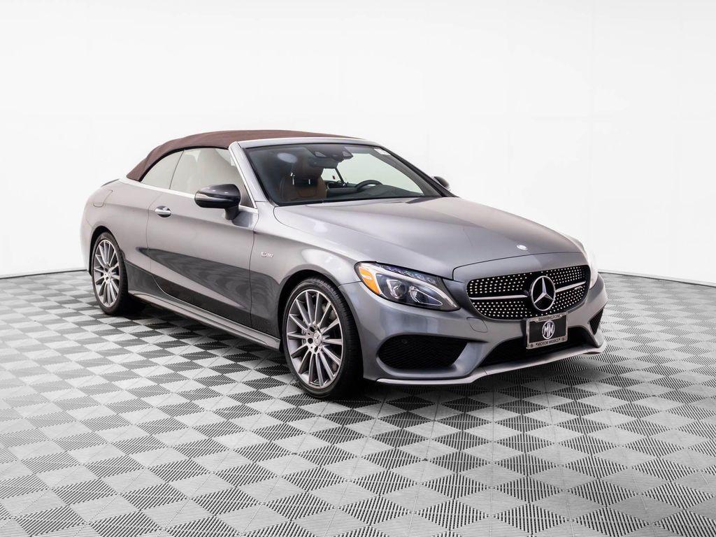 used 2017 Mercedes-Benz AMG C 43 car, priced at $27,780