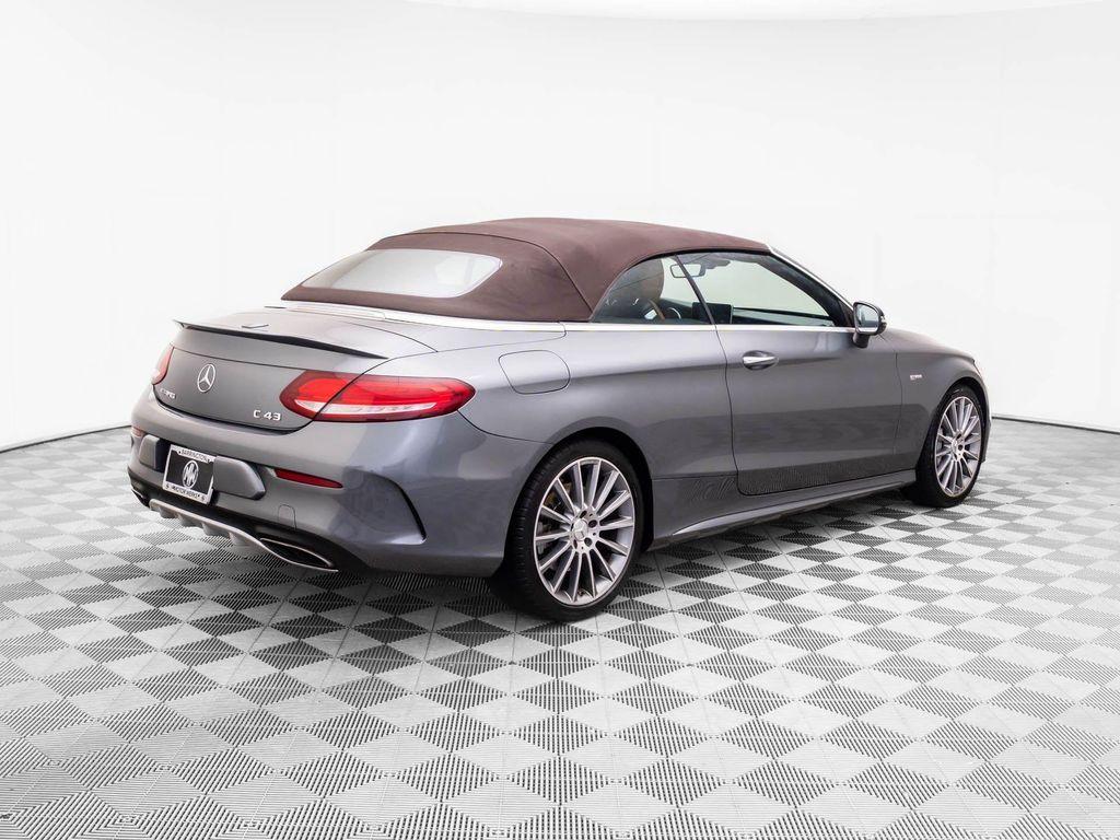 used 2017 Mercedes-Benz AMG C 43 car, priced at $27,780
