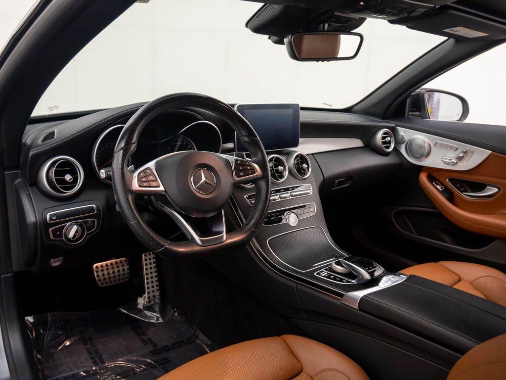 used 2017 Mercedes-Benz AMG C 43 car, priced at $27,780