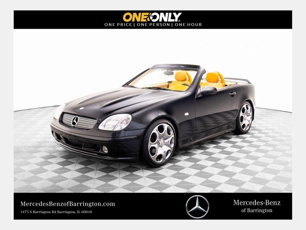 used 1998 Mercedes-Benz SLK-Class car, priced at $9,995