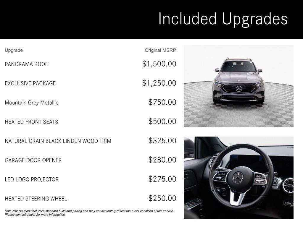 used 2023 Mercedes-Benz EQB 300 car, priced at $30,874