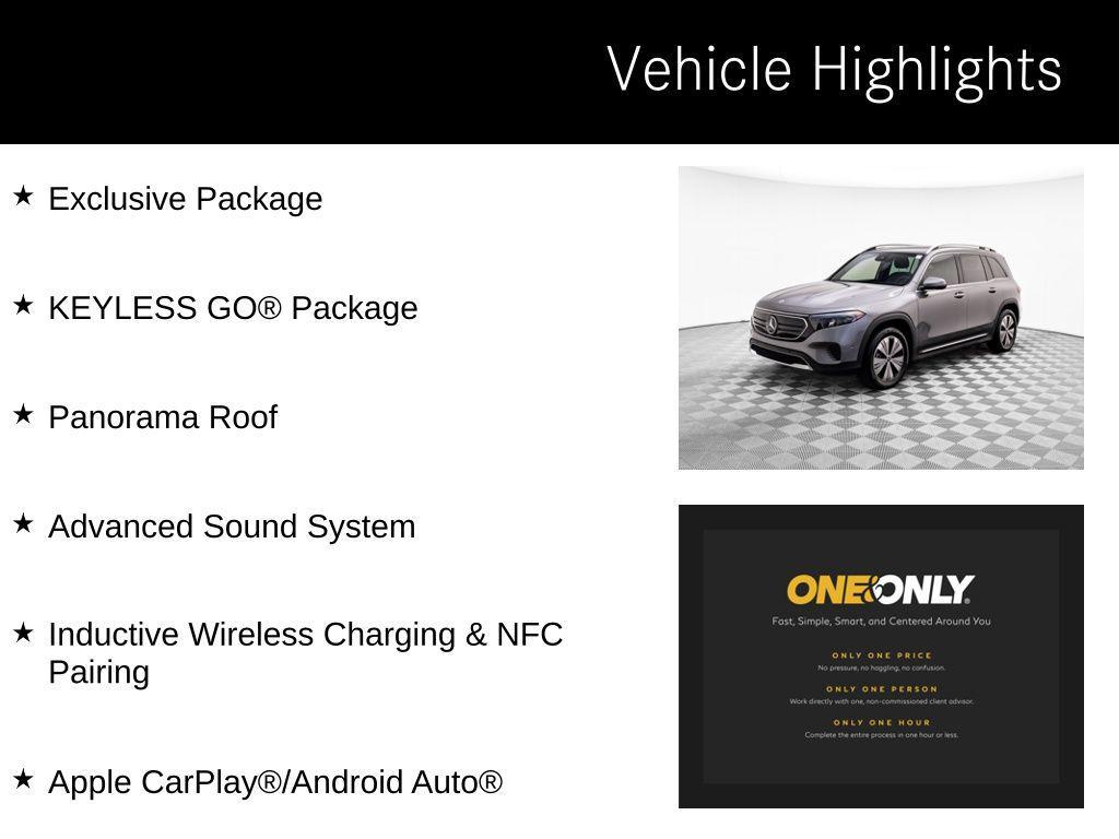 used 2023 Mercedes-Benz EQB 300 car, priced at $30,874