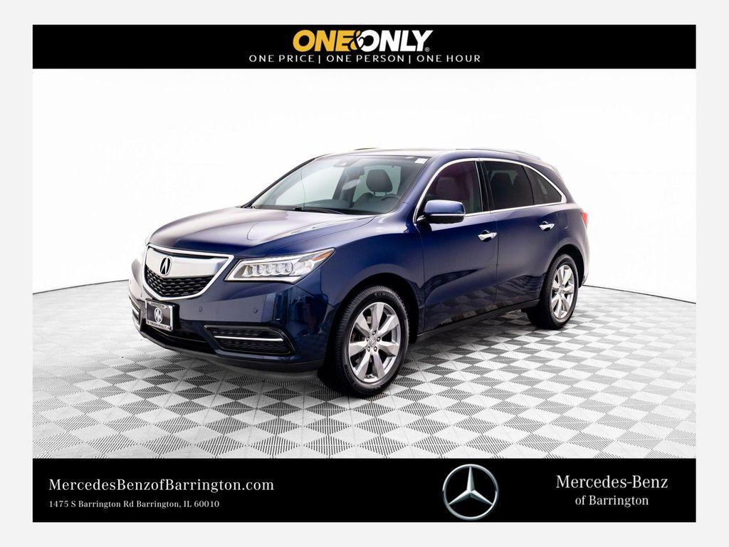 used 2016 Acura MDX car, priced at $16,500