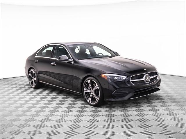 used 2022 Mercedes-Benz C-Class car, priced at $35,900