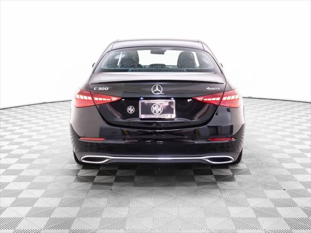 used 2022 Mercedes-Benz C-Class car, priced at $35,900