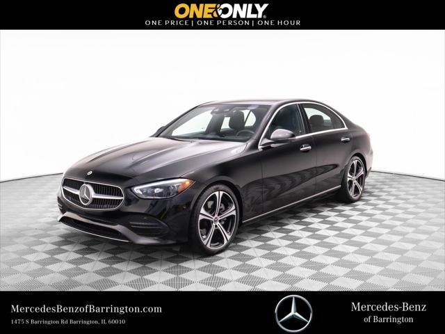 used 2022 Mercedes-Benz C-Class car, priced at $35,900