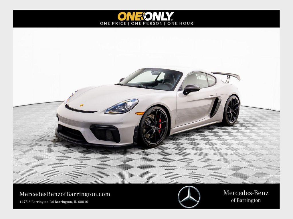 used 2023 Porsche 718 Cayman car, priced at $138,000
