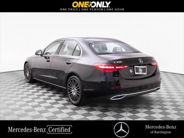 used 2022 Mercedes-Benz C-Class car, priced at $37,500