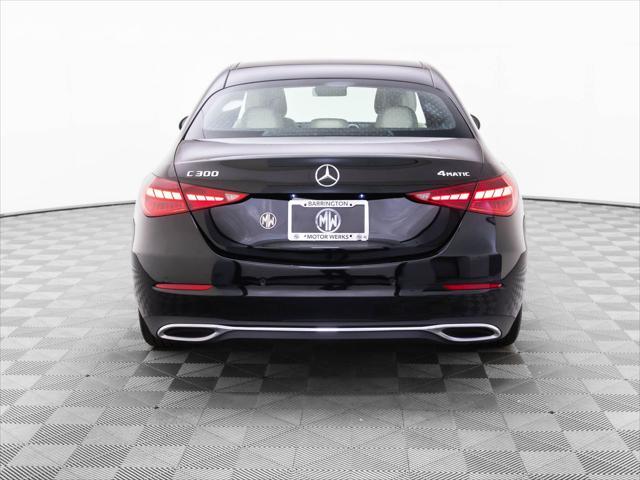 used 2022 Mercedes-Benz C-Class car, priced at $37,500