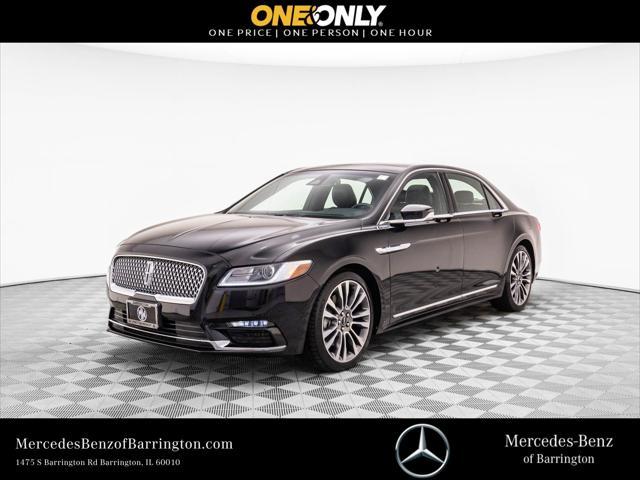 used 2019 Lincoln Continental car, priced at $27,000