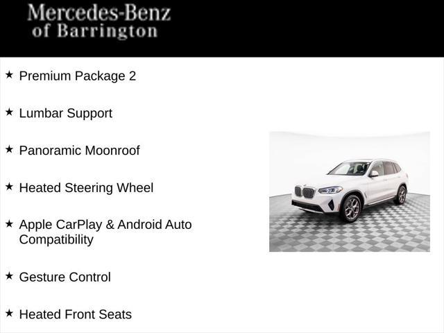 used 2022 BMW X3 car, priced at $36,000