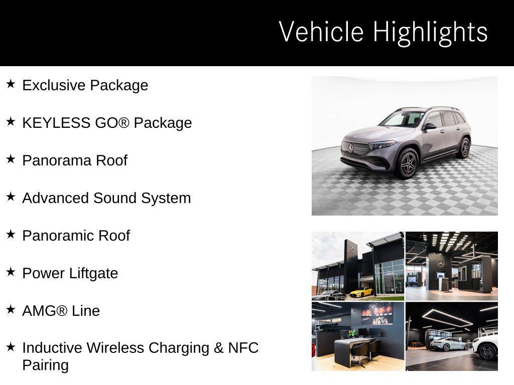 used 2023 Mercedes-Benz EQB 300 car, priced at $33,504