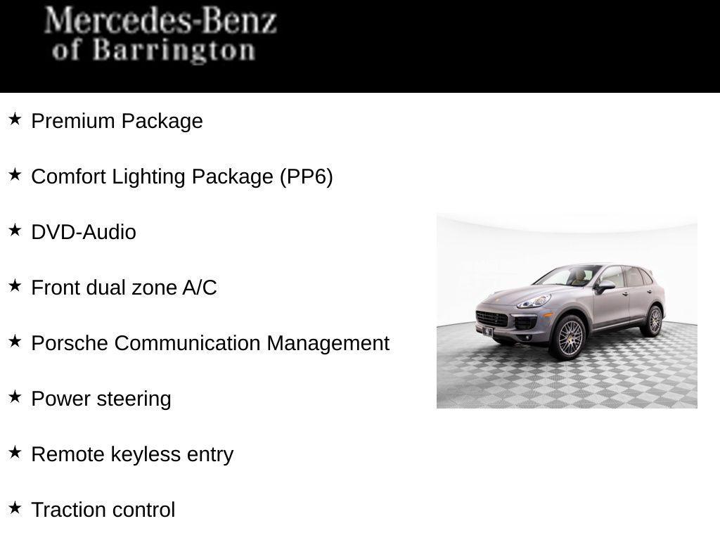 used 2018 Porsche Cayenne car, priced at $29,000
