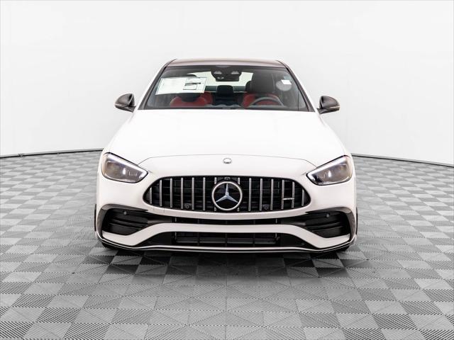 used 2024 Mercedes-Benz AMG C 43 car, priced at $63,500
