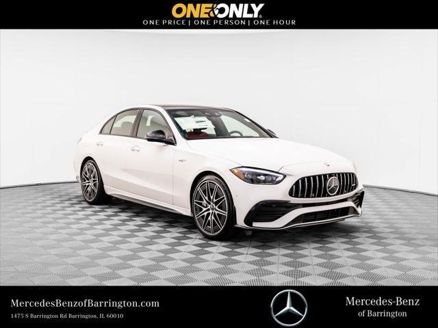 used 2024 Mercedes-Benz AMG C 43 car, priced at $66,120