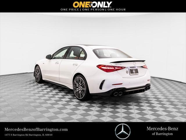 used 2024 Mercedes-Benz AMG C 43 car, priced at $66,120