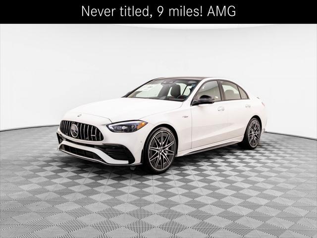 used 2024 Mercedes-Benz AMG C 43 car, priced at $66,120