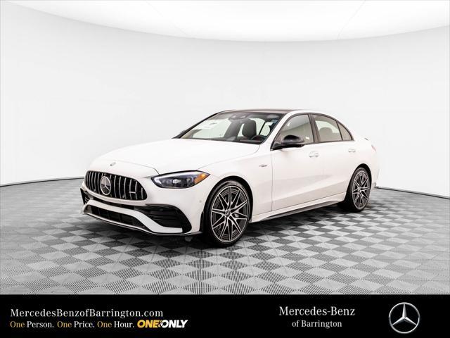 new 2024 Mercedes-Benz AMG C 43 car, priced at $75,120