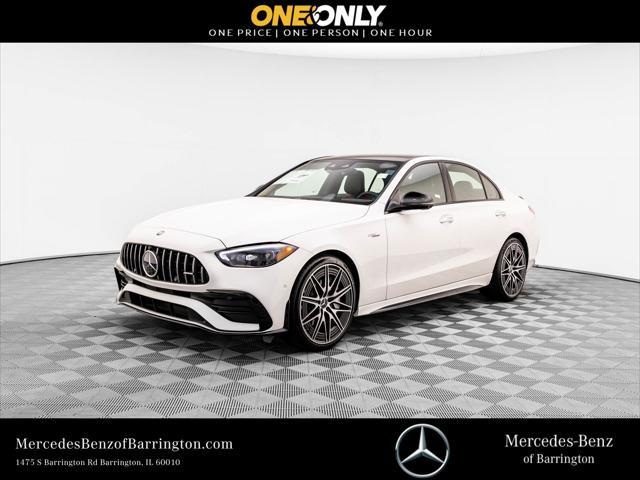 used 2024 Mercedes-Benz AMG C 43 car, priced at $66,120