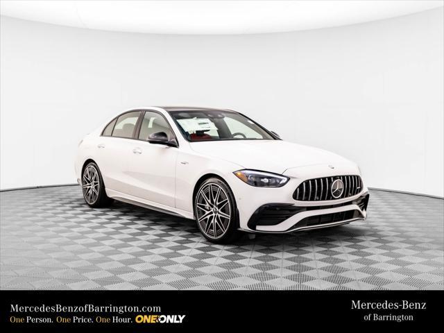 new 2024 Mercedes-Benz AMG C 43 car, priced at $75,120