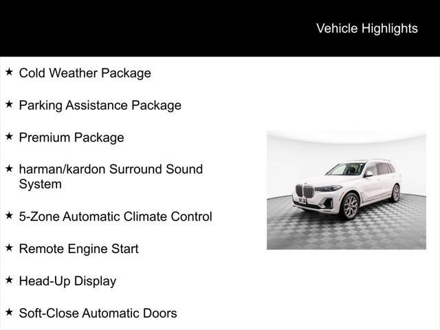 used 2019 BMW X7 car, priced at $34,000