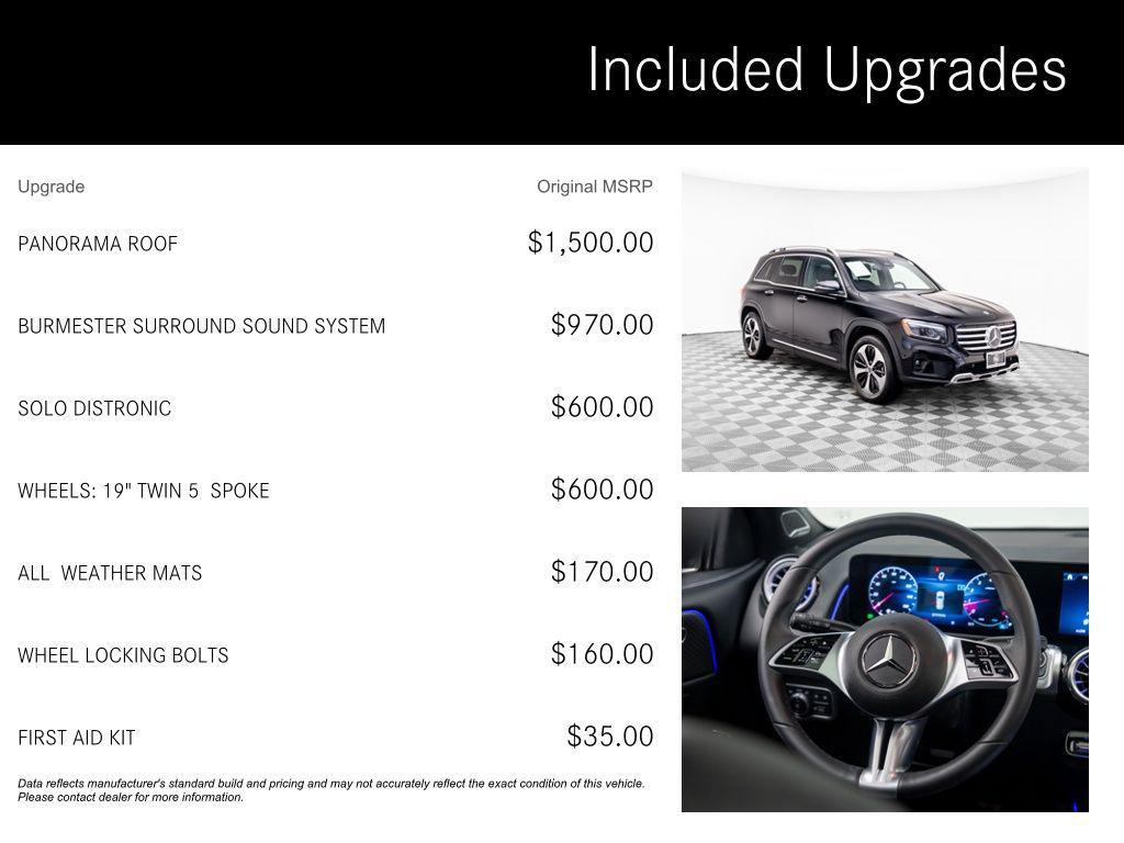 used 2024 Mercedes-Benz GLB 250 car, priced at $42,000