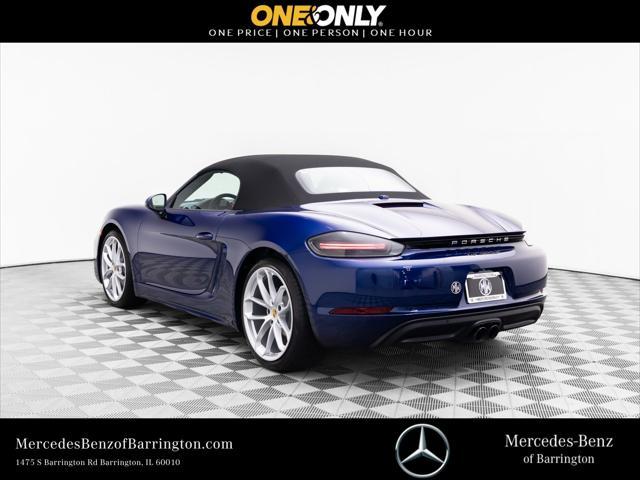 used 2024 Porsche 718 Boxster car, priced at $83,000