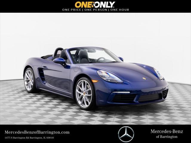 used 2024 Porsche 718 Boxster car, priced at $83,000