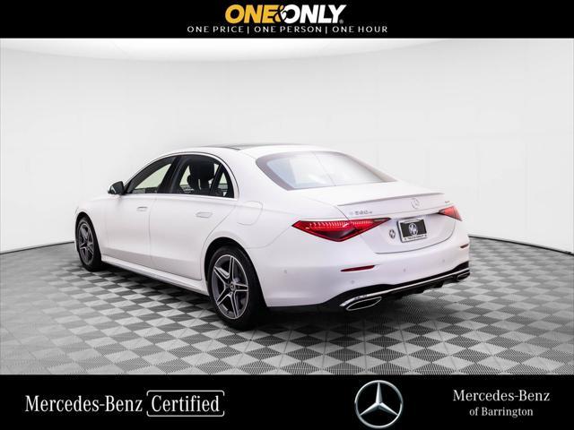 used 2024 Mercedes-Benz S-Class car, priced at $105,000