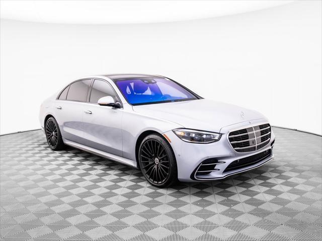 used 2021 Mercedes-Benz S-Class car, priced at $78,000