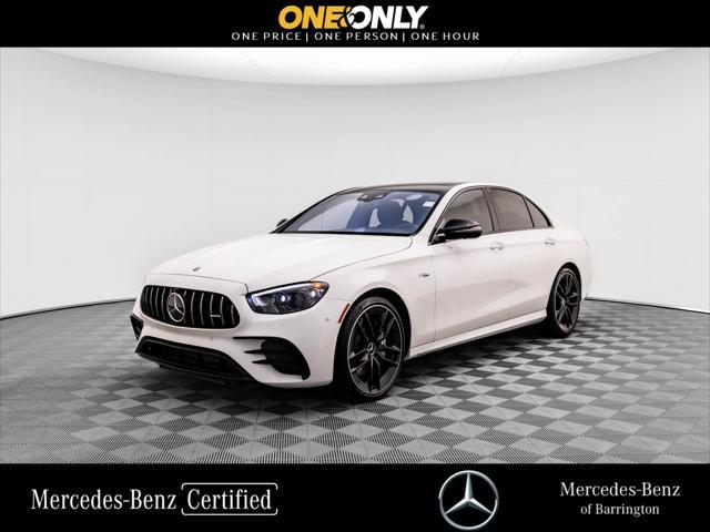 used 2023 Mercedes-Benz AMG E 53 car, priced at $77,000