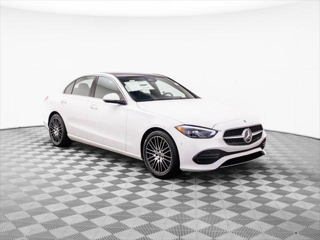 new 2025 Mercedes-Benz C-Class car, priced at $55,100