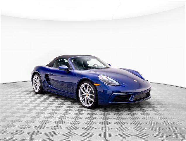 used 2024 Porsche 718 Boxster car, priced at $80,000