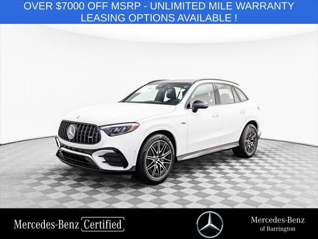 used 2024 Mercedes-Benz AMG GLC 43 car, priced at $65,000