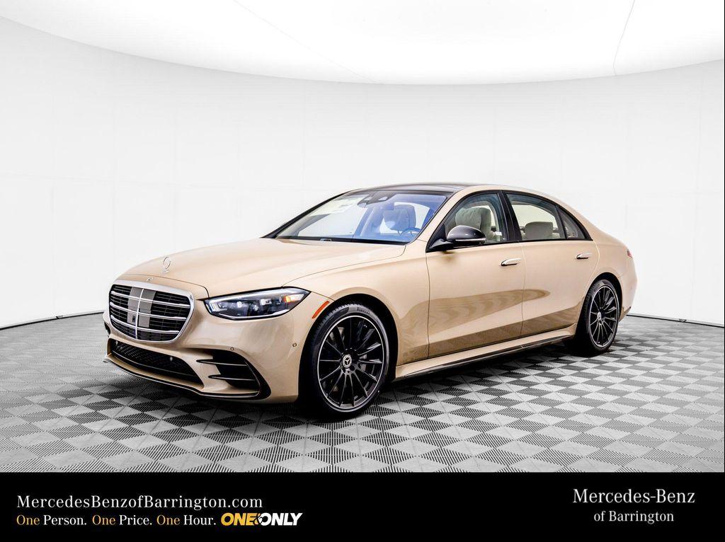 new 2025 Mercedes-Benz S-Class car, priced at $144,315