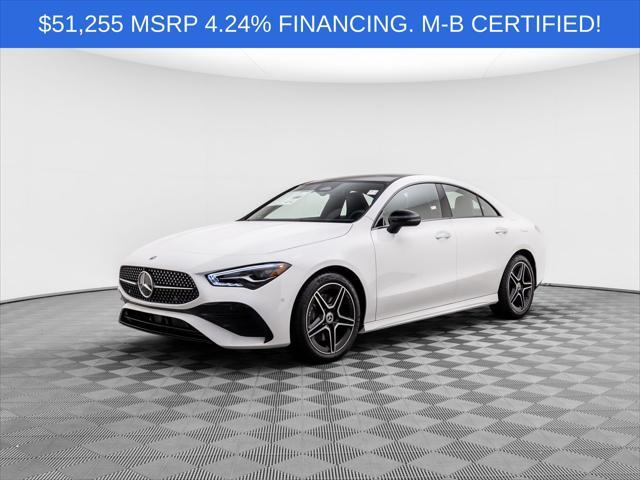 used 2024 Mercedes-Benz CLA 250 car, priced at $43,900