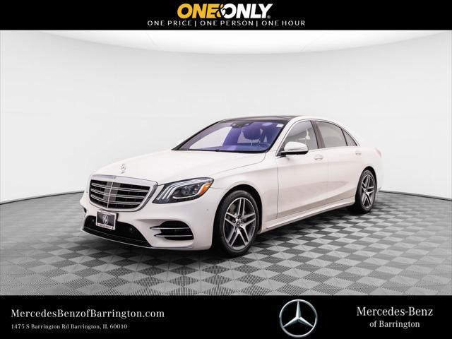 used 2019 Mercedes-Benz S-Class car, priced at $59,000